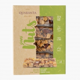 Mini batoane cu alune, caju și pere confiate 120g