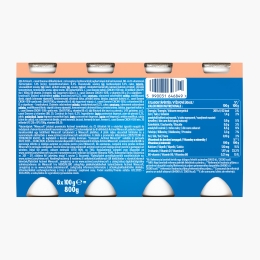 Iaurt de băut cu piersică 8x100g