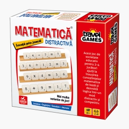 Joc de societate Matematică distractivă, ediție Travel, +8 ani