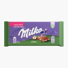 Mini-ciocolată cu lapte și alune mărunțite Snack Pack, 45g