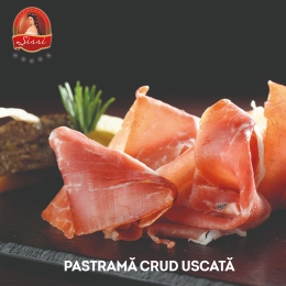 Pastramă crud-uscată, feliată 80g