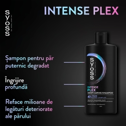 Șampon pentru păr foarte deteriorat Intense Plex 440ml 