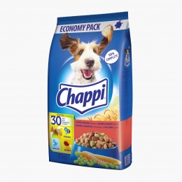Hrană uscată pentru câini adulți, 9kg, cu vită, pasăre și legume
