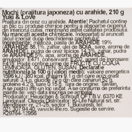 Mochi (prăjitură japoneză cu arahide) 210g