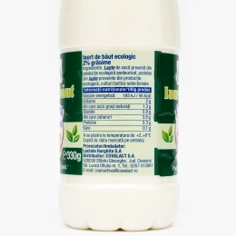 Iaurt de băut eco 2% grăsime 330g