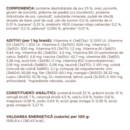 Hrană uscată pentru pisici de interior, 4-în-1, cu pui, 900g