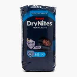 Scutece incontinență DryNites băieți, 8-13 ani, 30-48kg, 9 buc