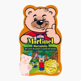 Mortadella din carne de pasăre cu pastă de tomate 90g