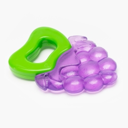 Inel dentiție strugure cu mâner, +3 luni 