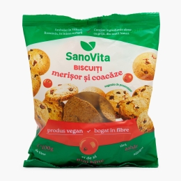 Biscuiți cu merișor și coacăze, fără zahăr adăugat 100g