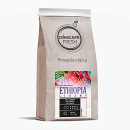 Ethiopia Sidamo 250g, cafea boabe prăjită