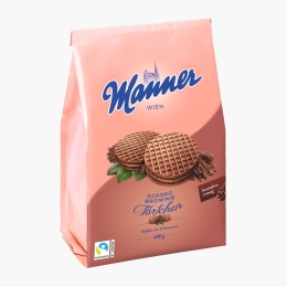 Napolitane cu cremă intensă de ciocolată 400g
