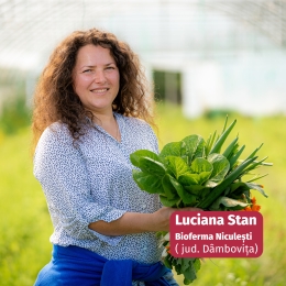 Usturoi verde eco, 4 fire, Bioferma Niculești