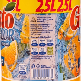 Băutură răcoritoare carbogazoasă 2.5l