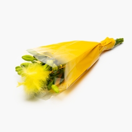 Buchet cu crin asiatic, model Paște, 5 fire