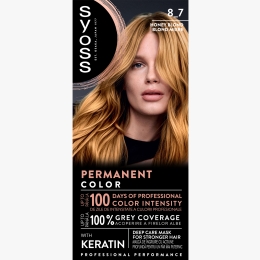 Vopsea de păr permanentă Professional Performance, 8-7 blond miere, 115ml