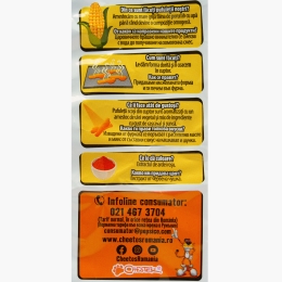Pufuleți cu gust de cașcaval și șuncă 60g