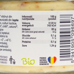 Unt picant cu legume uscate eco 150g