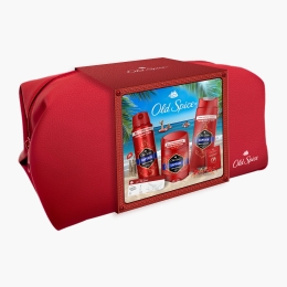 Set Cadou Captain cu geantă de călătorie (deodorant stick Captain 50ml, spray Nightpanther 150ml, gel de duș Nightpanther 250ml)