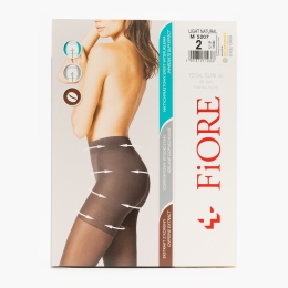 Ciorap modelator Total Slim Medica 40 den Light Natural 2