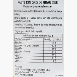 Paste Penne Rigate n.41, 500g