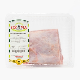 Cotlet de porc fără os 750g