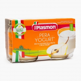 Gustare iaurt cu pară, +6 luni, 2x120g