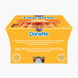 Cremă de zahăr ars cu aromă de vanilie 4x95g