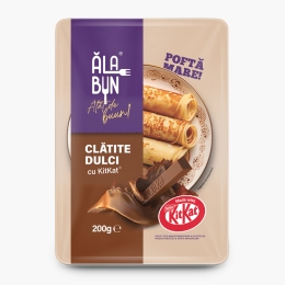 Clătite cu umplutură KitKat 200g
