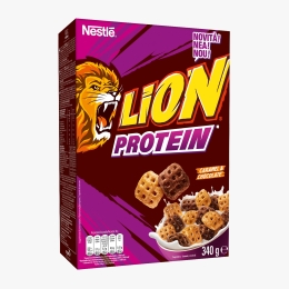 Cereale pentru mic dejun cu ciocolată, caramel și proteine 340g