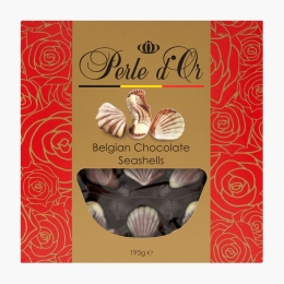 Bomboane de ciocolată în formă de fructe de mare 195g