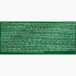 Brânză Cheddar White (alb) felii, 150g