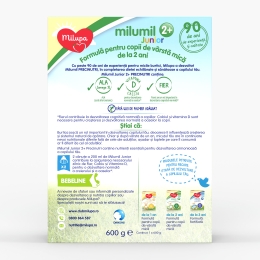 Formulă de lapte Junior, +2 ani, 600g