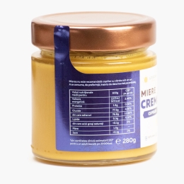 Miere cremă cu polen 280g