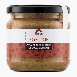 Hazel date - Cremă de alune de pădure, cacao și curmale 360g