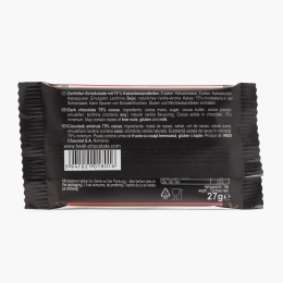 Ciocolată amăruie 75% cacao Dark Intense 27g