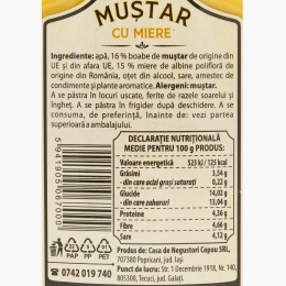 Muștar cu miere 480g