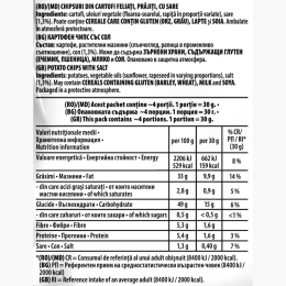 Chipsuri din cartofi cu sare 60g