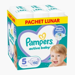 Scutece Active Baby XXL Box mărimea 5, 11-16kg, 150 buc