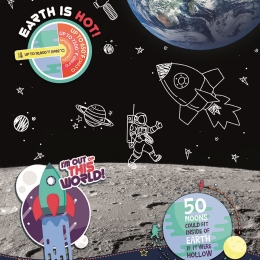 Puzzle supercolor National Geo Kids Space Explorer 104 piese 6+ ani