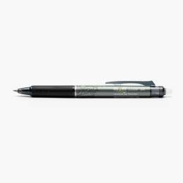 Roller Frixion Clicker, 0.5 mm, vârf fin, negru