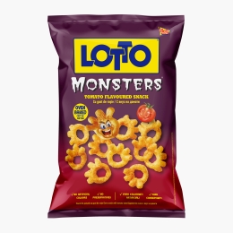 Snack din porumb cu gust de roșie Monsters 75g