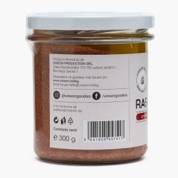 Cremă de migdale cu zmeură Raspberry Love 300g