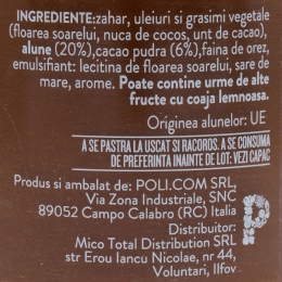 Cremă tartinabilă vegană cu alune de pădure 240g