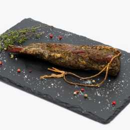 Mușchiuleț crud-uscat Mangaliță cu condimente 350g