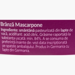 Brânză mascarpone 250g
