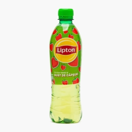 Băutură răcoritoare necarbonatată cu ceai verde și suc de căpșuni Ice Tea 500ml