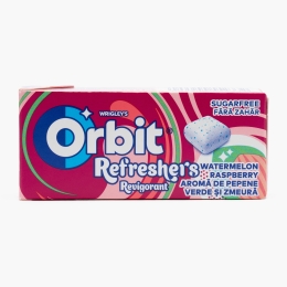 Gumă de mestecat Refreshers Watermelon Raspberry, fără zahăr 17.9g