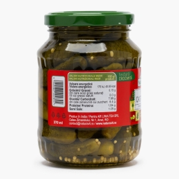 Mini castraveți picanți în oțet 350g