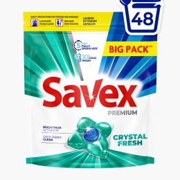 Detergent de rufe capsule Crystal Fresh, 48 spălări